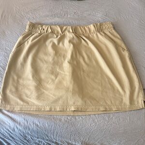 Tan Skort